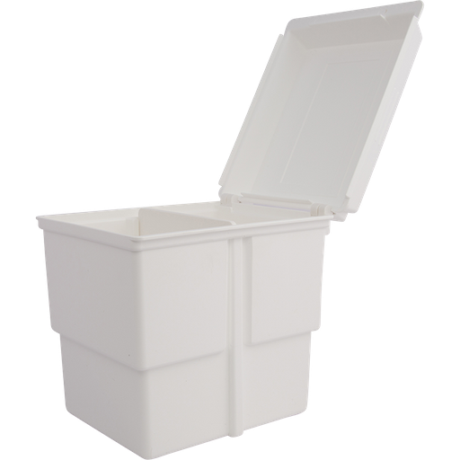 [29R605] Zirc E-Z Storage Tub Organizer (White Cover)