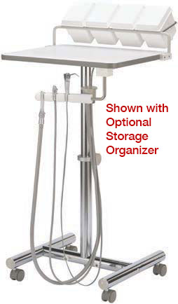 [R4221] DCI Reliance Operatory Support Cart with Assistant's Instruments