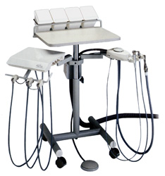 [S-4250] Beaverstate 3 Handpiece Duo Swing Cart w/Vacuum