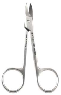 [T804] PDT Scissors BeeBee Crown Curved 10.5 cm T804