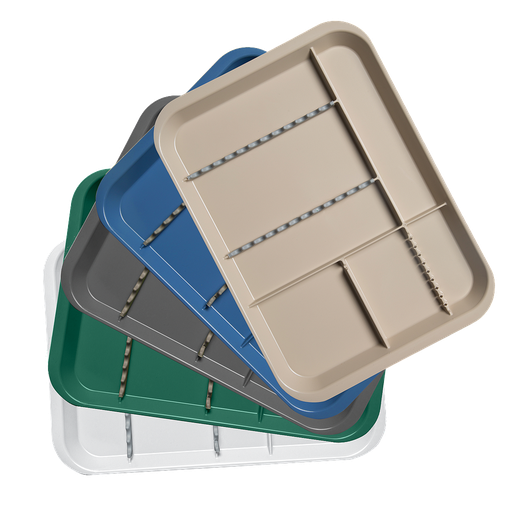 [20Z451] Zirc B-Lok Divided Tray