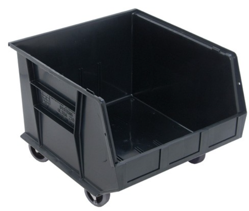 [QUS275MOBBK] Quantum Ultra Stack & Hang Bins, Mobile, Black, 18" x 16-1/2" x 11", 3/ctn