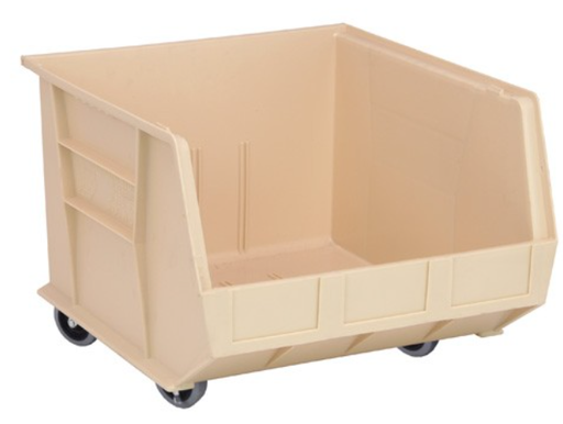 [QUS275MOBIV] Quantum Ultra Stack & Hang Bins, Mobile, Ivory, 18" x 16-1/2" x 11", 3/ctn