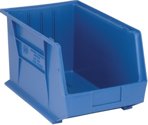 [QUS260BL] Quantum Ultra Stack & Hang Bins, Blue, 18" x 11" x 10", 4/ctn