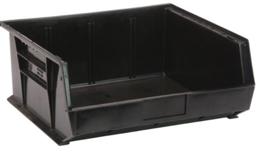 [QUS250BK] Quantum Ultra Stack & Hang Bins, Black, 14-3/4" x 16-1/2" x 7", 6/ctn