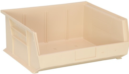 [QUS250IV] Quantum Ultra Stack & Hang Bins, Ivory, 14-3/4" x 16-1/2" x 7", 6/ctn