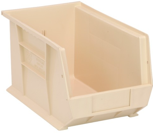 [QUS242IV] Quantum Ultra Stack & Hang Bins, Ivory, 13-5/8" x 8-1/4" x 8", 12/ctn