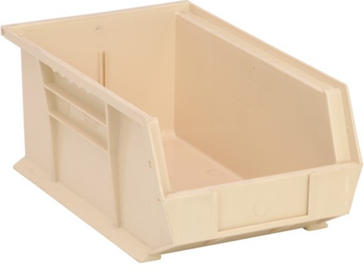 [QUS241IV] Quantum Ultra Stack & Hang Bins, Ivory, 13-5/8" x 8-1/4" x 6", 12/ctn