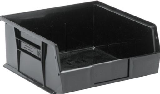 [QUS235BK] Quantum Ultra Stack & Hang Bins, Black, 10-7/8" x 11" x 5", 6/ctn
