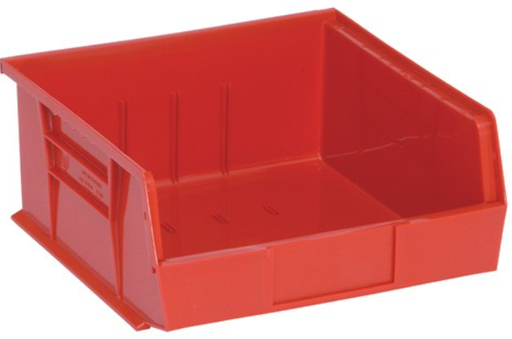 [QUS235RD] Quantum Ultra Stack & Hang Bins, Red, 10-7/8" x 11" x 5", 6/ctn