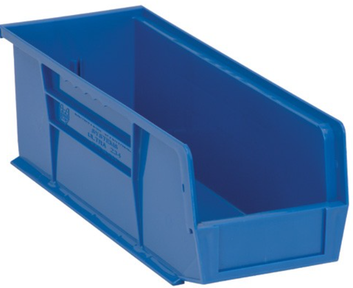 [QUS234BL] Quantum Ultra Stack & Hang Bins, Blue, 14-3/4" x 5-1/2" x 5", 12/ctn