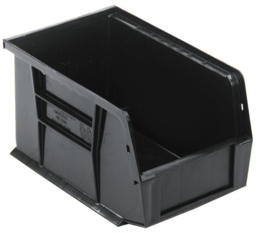 [QUS221BK] Quantum Ultra Stack & Hang Bins, Black, 9-1/4" x 6" x 5", 12/ctn
