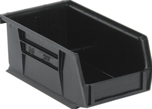 [QUS220BK] Quantum Ultra Stack & Hang Bins, Black, 7-3/8" x 4-1/8" x 3", 24/ctn