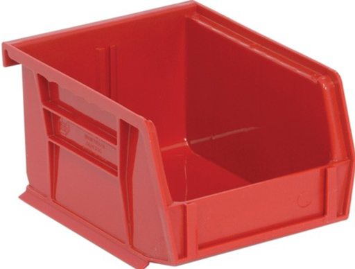 [QUS210RD] Quantum Ultra Stack & Hang Bins, Red, 5-3/8", 4-1/8" x 3", 24/ctn
