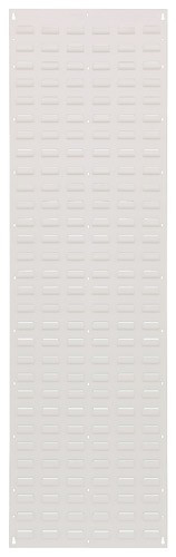 [QLP-1861HC] Quantum Medical Flat Louvered Panel, 18"W x 61"H, Oyster White, 1/ctn