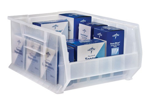 [QUS954CL] Quantum Medical Hulk Container, 23 7/8" x 16.5" x 11", Clear, 1/ctn