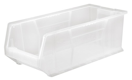 [QUS951CL] Quantum Medical Hulk Container, 23 7/8" x 8.25" x 9", Clear, 6/ctn