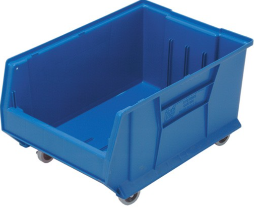 [QUS964MOBBL] Quantum Medical Hulk Container, 23 7/8" x 16.5" x 11", Mobile, Blue, 1/ctn