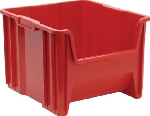 [QGH800RD] Quantum Medical HD Giant Stack 17-1/2" x 16-1/2" Container, Red, 2/ctn