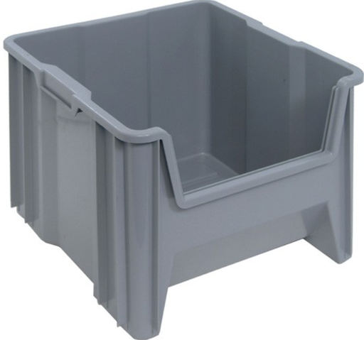 [QGH800GY] Quantum Medical HD Gaint Stack 17-1/2" x 16-1/2" Container, Gray, 2/ctn