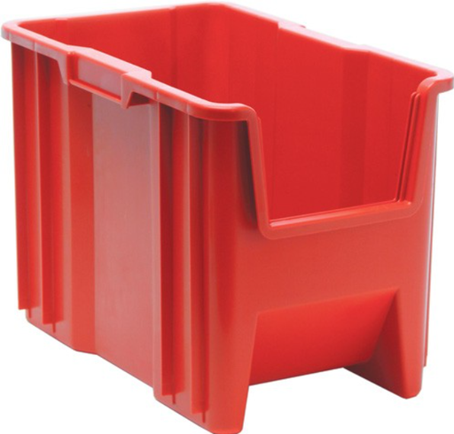 [QGH600RD] Quantum Medical HD Giant Stack 17-1/2" x 10-7/8" Container, Red, 4/ctn