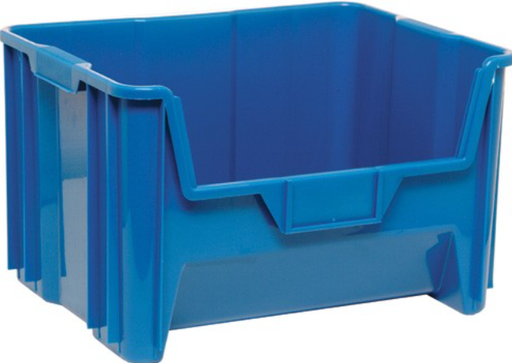 [QGH700BL] Quantum Medical HD Giant Stack 15.25" x 19 7/8" x 12 7/16" Container, Blue, 3/ctn