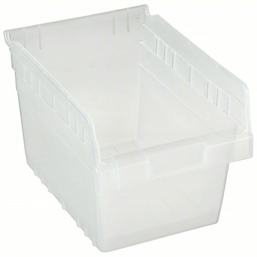 [QSB807CL] Quantum Medical Store-More Shelf Bin, 11 5/8" x 8 3/8" x 8", Clear, 20/ctn