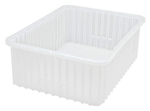 [DG93080CL] Quantum Medical Grid Container, 22.5" x 17.5" x 8", Clear, 3/ctn 