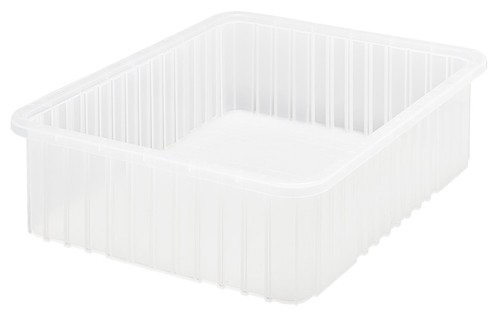 [DG93060CL] Quantum Medical Grid Container, 22.5" x 17.5" x 6", Clear, 3/ctn