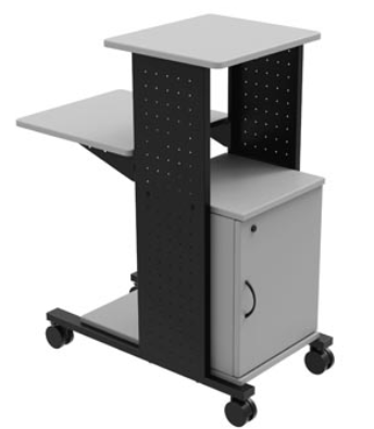 [WPS4CE] Luxor Mobile Presentation Station, 18"W x 34.25"D x 40"H, Cabinet & Electric Included