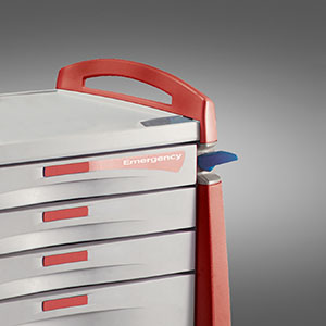 [UG-AM10HR-ER] Capsa Avalo® Upgrade, Am Handle Right, Emerg Red, Standard Cart