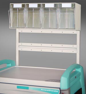 [12088] Capsa Healthcare Avalo® Ancillary Tilt Front Bin - 4 Bin Unit