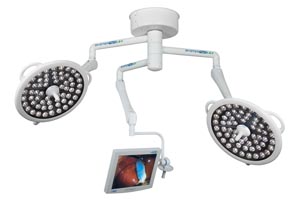 [XLDS-S23MA] Symmetry Surgical System II Led Series Includes: Two 120K Lux Light & One Monitor Arm