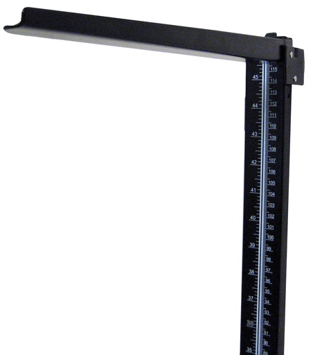 [WMROD] Health O Meter Professional Aluminum Wall Mount Height Measuring Rod Kit for Wall or 400KL/402KL/402LB/450KL Scales
