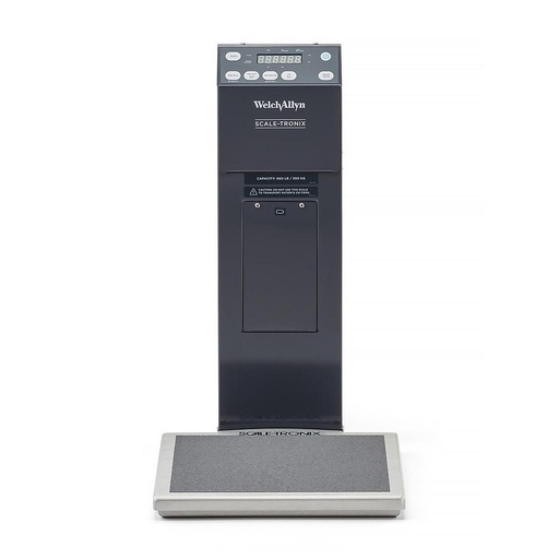 [6702SP-XX-B] Welch Allyn Scale-Tronix 6702SP Oversized Wheelchair Scales with Standard Weight