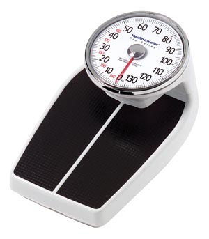 [160KGS] Health O Meter Home Care Large Raised Dial - Large Platform Floor Scales, 180 kg Capacity