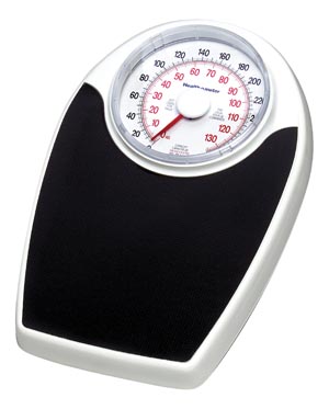 [142KLS] Health O Meter Mechanical Floor Scale Capacity: 330 lbs/150 kg, Oversized