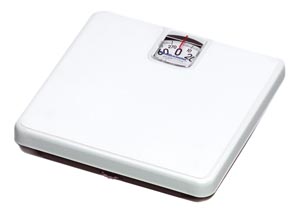 [100KG] Health O Meter Mechanical Floor Scale, Capacity: 120 kg, Steel Base, Non-Slip Mat