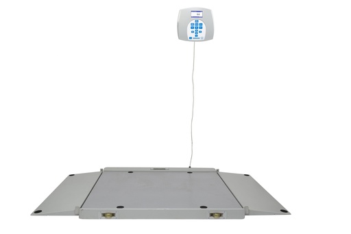 [2700KG] Health O Meter Professional 454 kg Digital Wheelchair Dual Ramp Scale Kilograms Only w/ Extra Large Platform