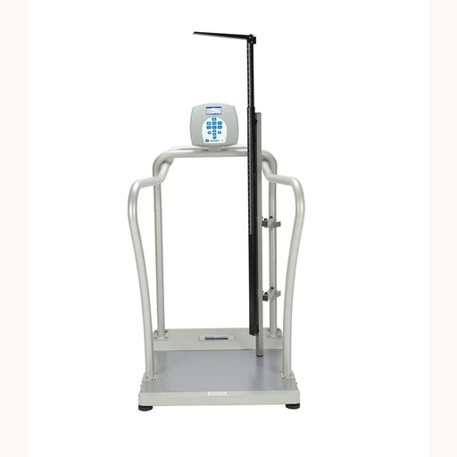 [2101KGHR] Health O Meter Digital Platform Scale with Height Rod Included, KG Only