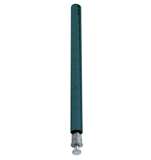 [P96P] Quantum Wire Shelving Post, 96"H, Proform, Light Green