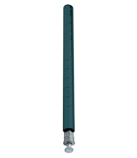 [P74P] Quantum Wire Shelving Post, 74"H, Proform, Light Green