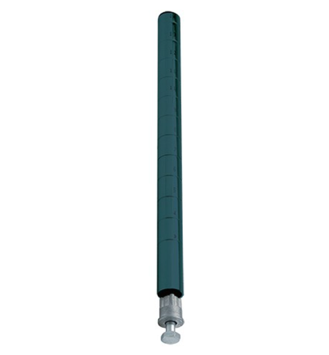 [P63P] Quantum Wire Shelving Post, 63"H, Proform, Light Green