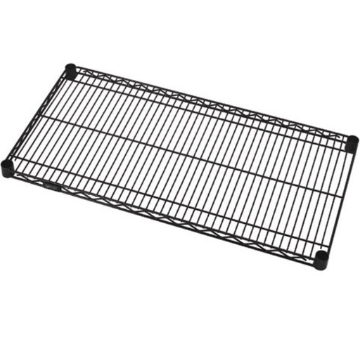 [2448BK] Quantum Wire Shelves, 24"W x 48"L, Black