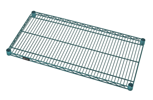 [1260P] Quantum Wire Shelves, 12"W x 60"L, Proform, Light Green