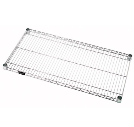 [1430C] Quantum Wire Shelves, 14"W x 30"L, Chrome