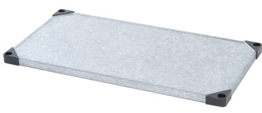 [1472SG] Quantum Solid Shelf, 14"W x 72"L, Galvanized Steel