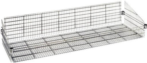 [BSK2460C] Quantum Post Baskets - Chrome, 24" x 60"