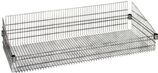[BSK2448C] Quantum Post Baskets - Chrome, 24" x 48"