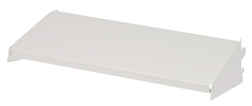 [WS-1218DSHC] Quantum Wall Systems Dust Shelf, 12" x 18", Oyster White